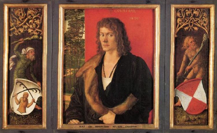 Albrecht Durer Portrat des Oswald Krell china oil painting image